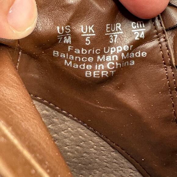 Carlos by Carlos Santana Brown Suede Ankle Booties 7M Western Boho Zip BERT - Picture 7 of 9